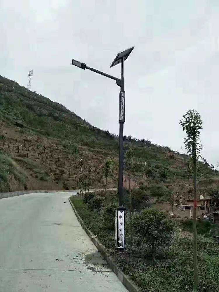 白银区仿古太阳能路灯